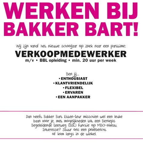 vacatures verkoopmedewerker.